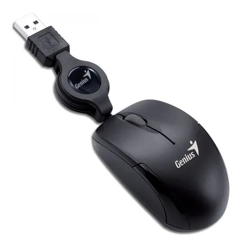 Mouse óptico retráctil Genius Micro Traveler 