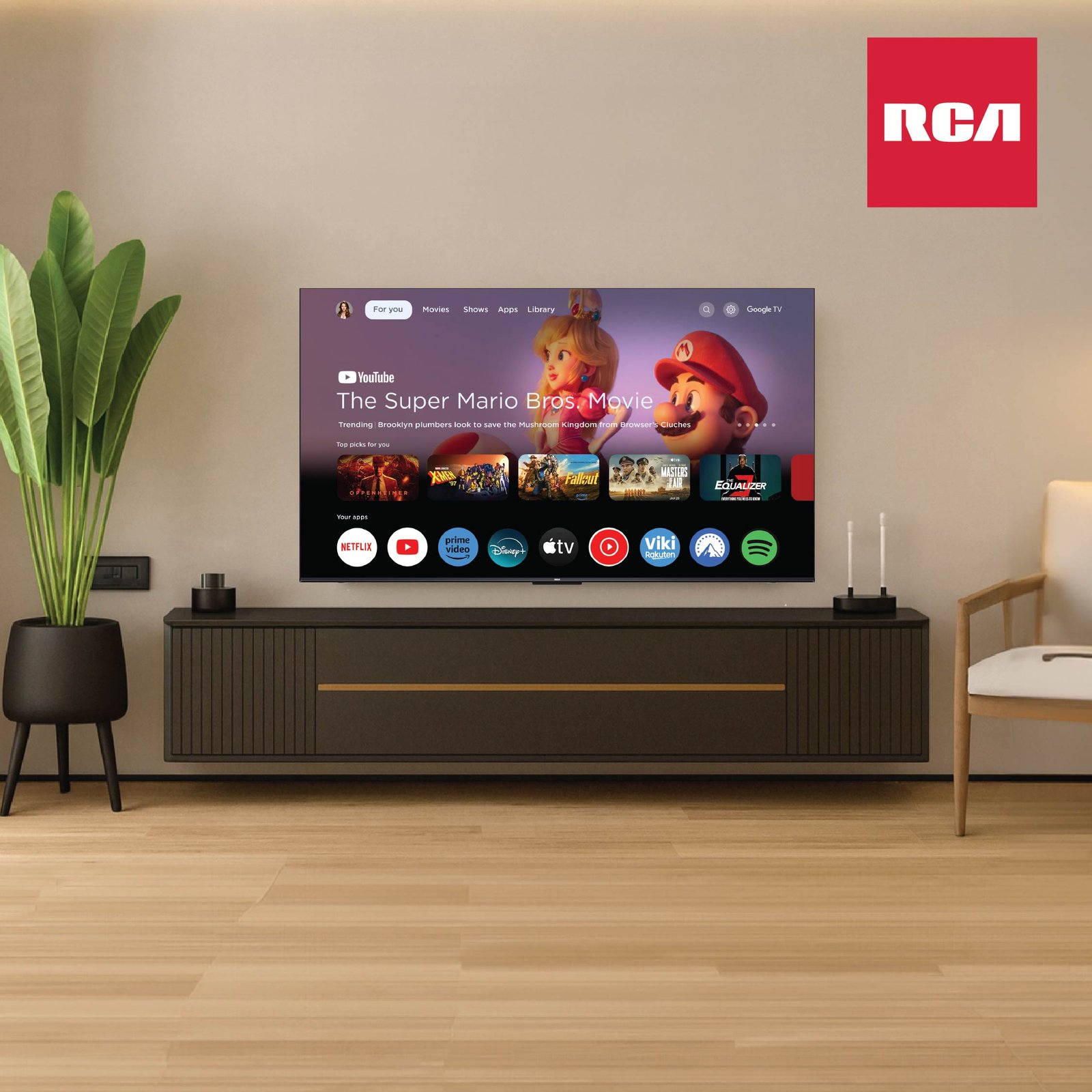 Smart tv RCA 55" - Google TV G55P7UHD